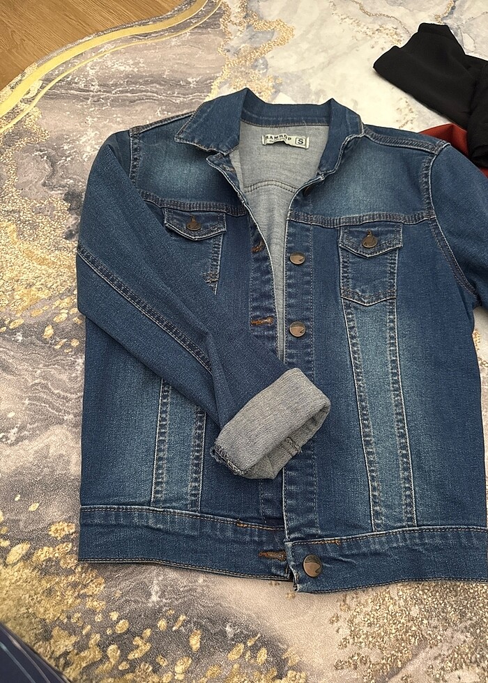 Jean ceket - Görsel 4