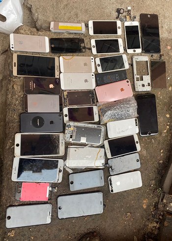 Karma Çeşitli Kullanılmış Akıllı Telefonlar