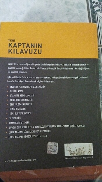 Beden Renk Kaptanın Kılavuzu Kaptan Yücel SÜGEN