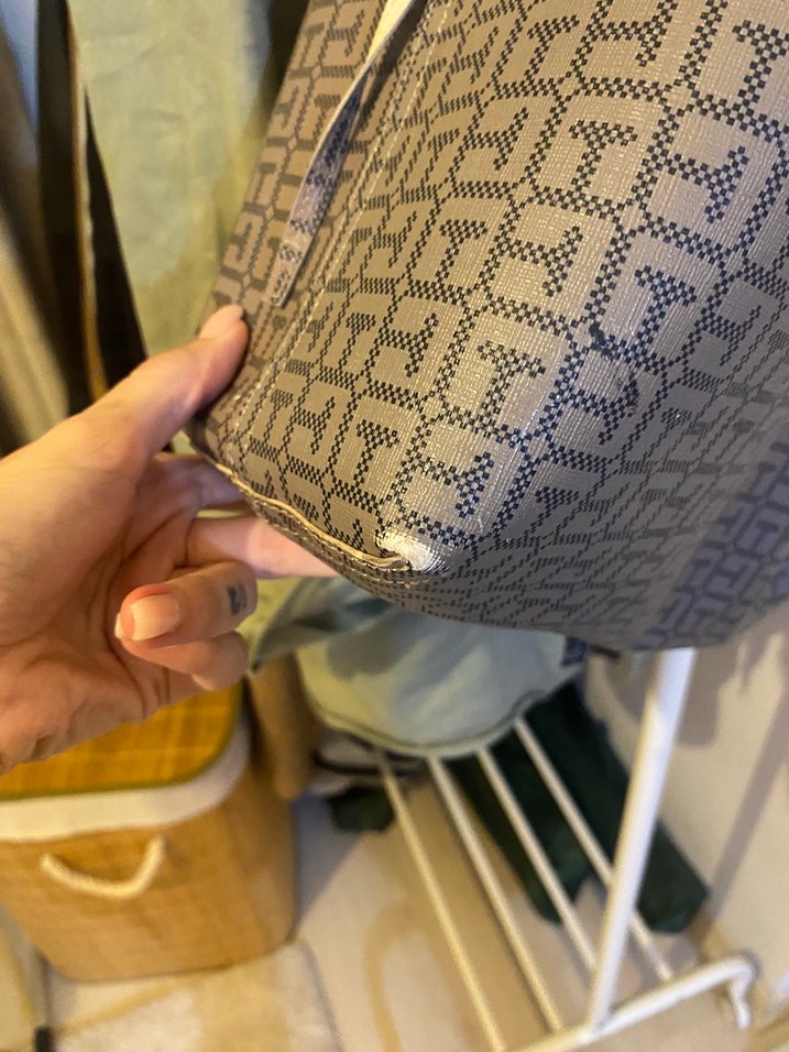 Tommy Hilfiger Monogram Shopper - Görsel 4