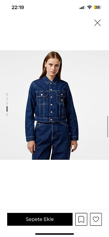 m Beden mavi Renk calvin klein ceket
