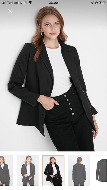 s Beden Trendyolmilla blazer ceket