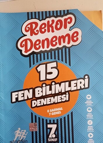 7.sınıf fen test kitabı 