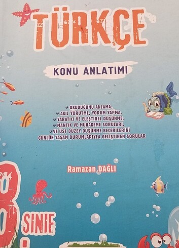 8.sınıf Türkçe konu anlatımlı kitap 