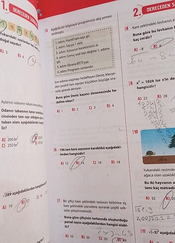  8.sinif matematik test kitabı 