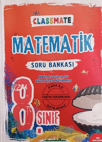 8.sinif matematik test kitabı 