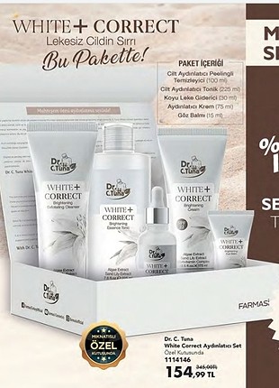 white correct set