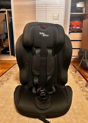 Baby&Plus Siyah Çocuk Oto Koltuğu