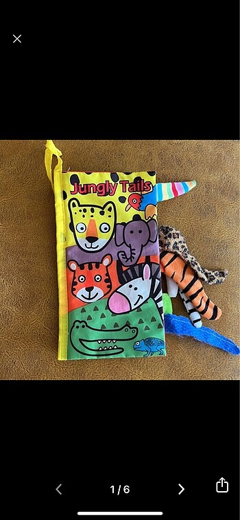 Jungly tails hışırtılı kitap