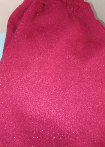 Kırmızı Kadın Fermuarlı Kumaş Pantolon - Görsel 3