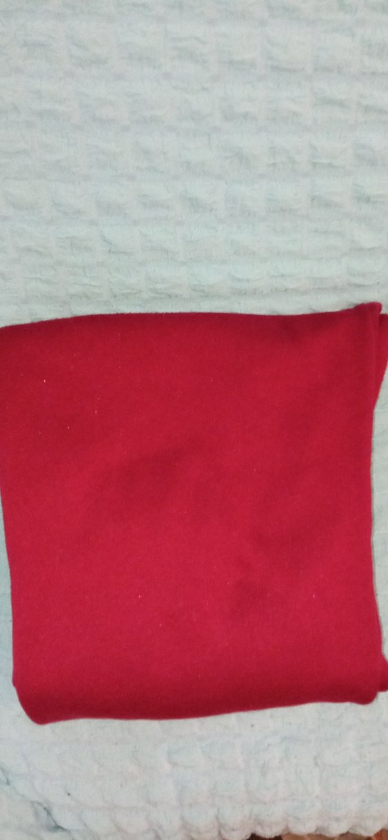 Kırmızı Kadın Fermuarlı Kumaş Pantolon - Görsel 4