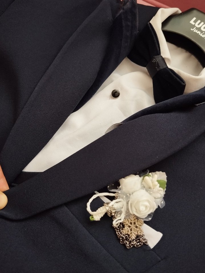 Erkek Siyah Klasik Düğmeli Ceket takım elbise 12.13 yaş - Görsel 2