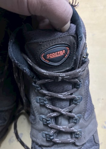 Gri Erkek Bağcıklar - Street Wear - Görsel 2