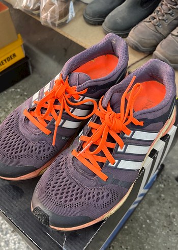 Adidas Mor Adidas Kosu Ayakkabisi