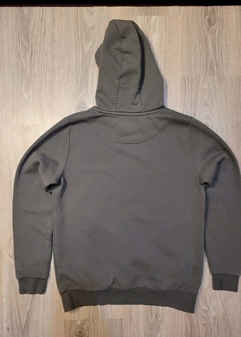 Eleven degrees Gri Kapüşonlu Erkek Sweatshirt - Görsel 2