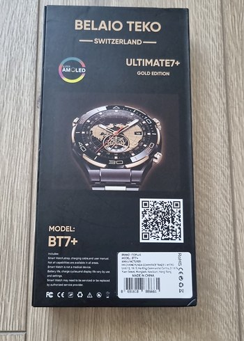 Belaio Teko Ultimate7+ Gold Edition Akıllı Saat - Görsel 2