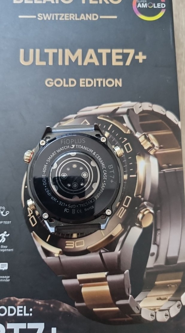 Belaio Teko Ultimate7+ Gold Edition Akıllı Saat - Görsel 5