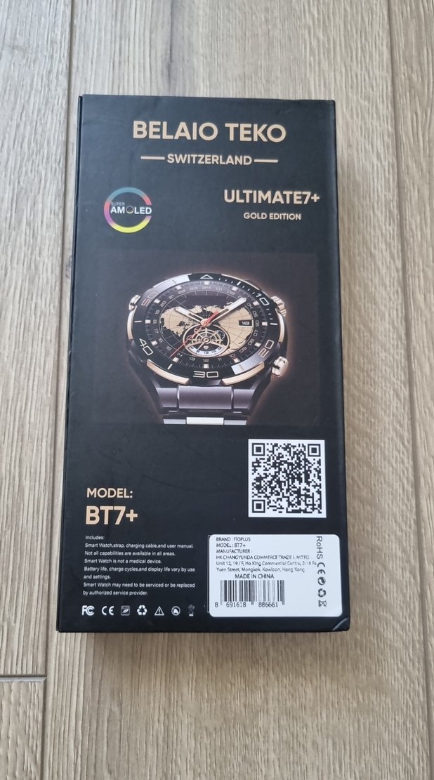 Belaio Teko Ultimate7+ Gold Edition Akıllı Saat - Görsel 2