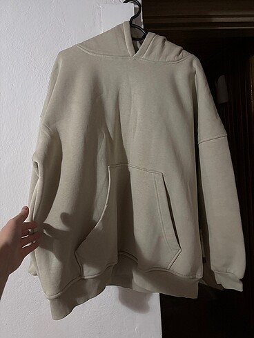 Bej 38 beden 40 bedene kadar olur sweatshirt birkaç kez kullanıl