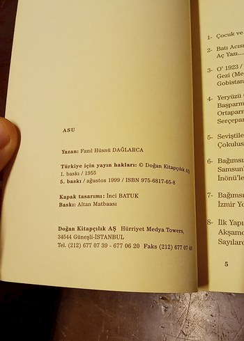 ASU - DAĞLARCA / HÜSNÜ FAZIL DAĞLARCA - Görsel 12