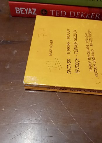 Svensk-Turkisk Sözlük - İsveççe Türkçe sözlük / Musa Güner - Görsel 16