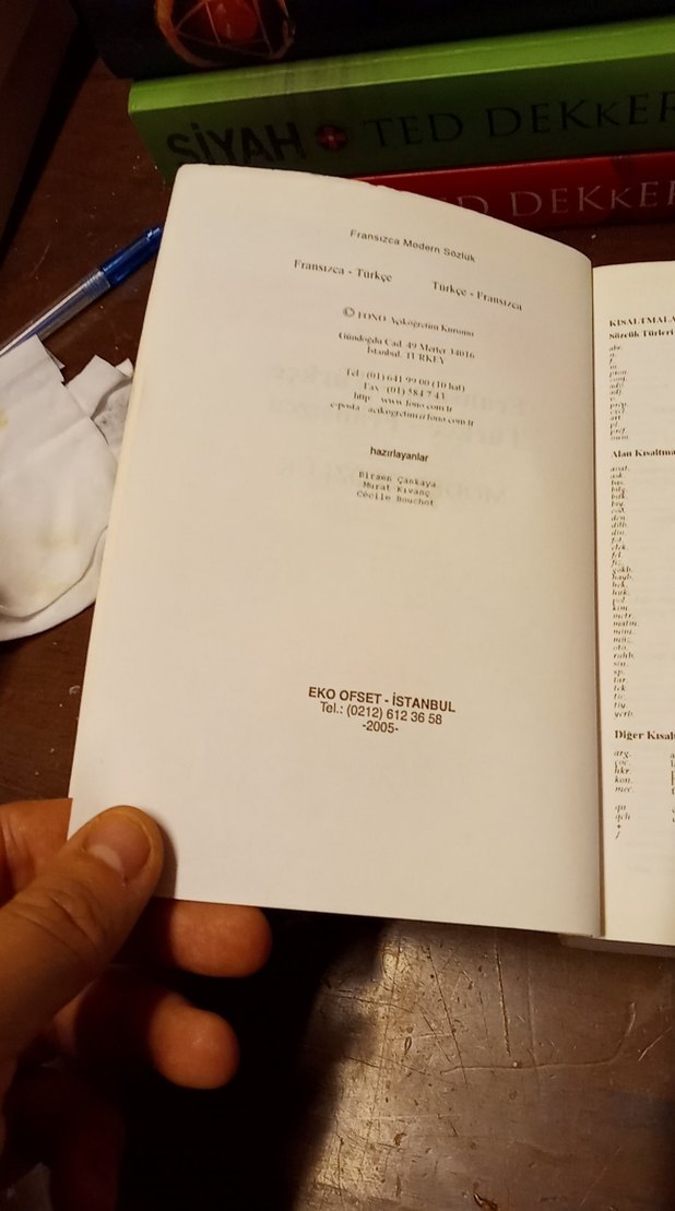 Fono Modern Fransızca-Türkçe Sözlük - Görsel 5