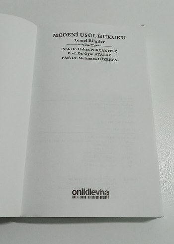 Beden Renk Medeni Usul Hukuku Temel Bilgiler 2019 - 13. Bası