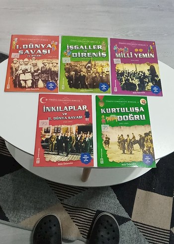 Türkiye Cumhuriyeti: Kuruluş - 5 Kitap set