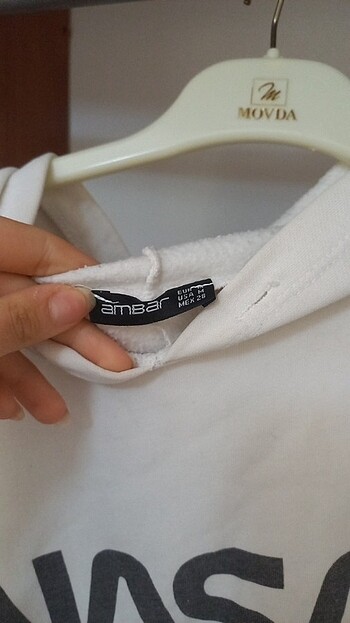 m Beden beyaz Renk Sweatshirt ambar marka