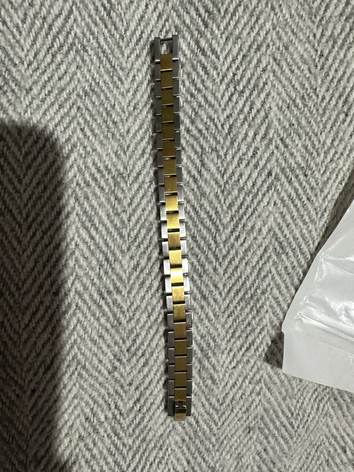 Gri Metal Bileklik - Görsel 3