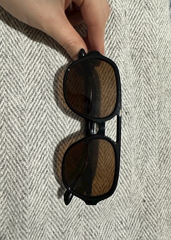 Kahverengi Tokalı Retro Kadın Güneş Gözlüğü - Görsel 2