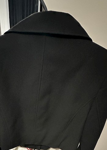 m Beden siyah Renk LCW Casual Siyah Kadın Midi Ceket