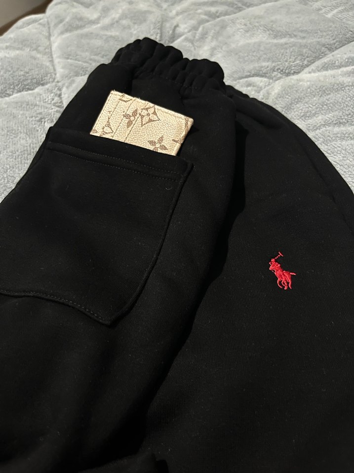 Siyah Erkek Regular Fit Eşofman Altı - Görsel 4