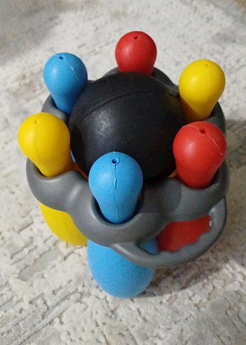 Renkli Mini Bowling Oyuncak Seti - Görsel 2