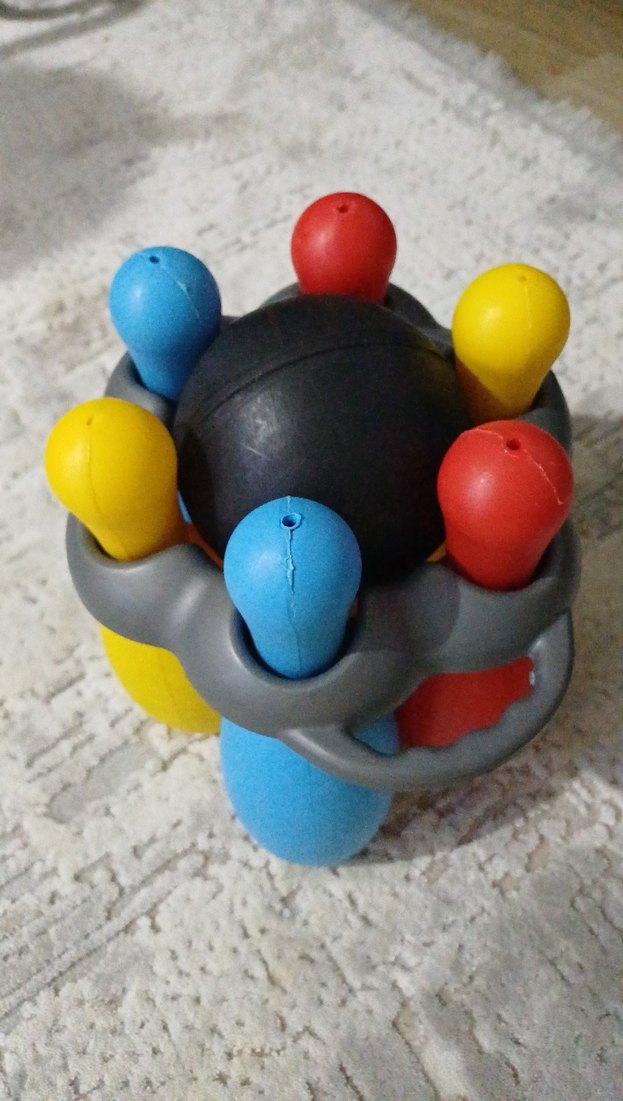 Renkli Mini Bowling Oyuncak Seti - Görsel 2