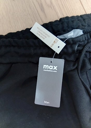 Siyah Beli Bağlamalı Erkek Eşofman Altı - Görsel 2