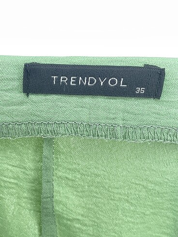 36 Beden yeşil Renk Trendyol & Milla Kısa Elbise %70 İndirimli.