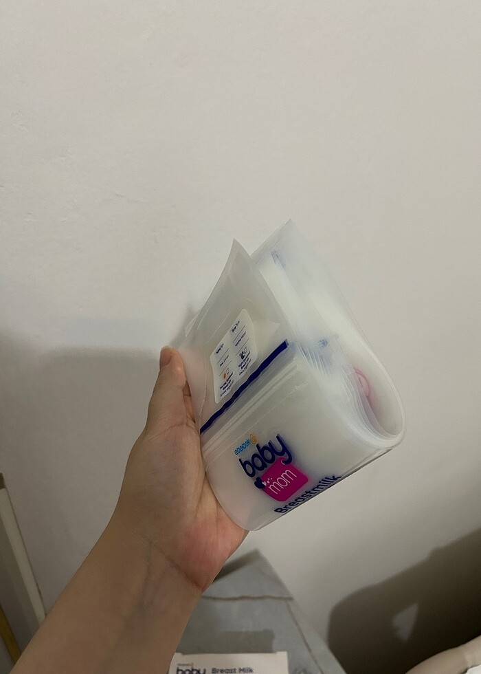 Baby Mom Süt Saklama Poşeti - Görsel 2