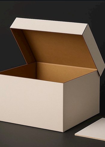 Beyaz Karton Kutu 35x35x35 - Görsel 3