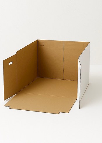 Beyaz Karton Kutu 35x35x35 - Görsel 4