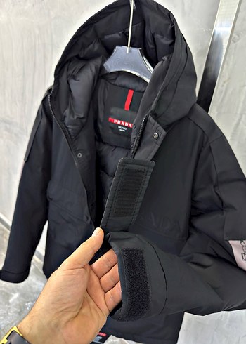 tek beden Beden siyah Renk Premium Kalite Erkek Mont