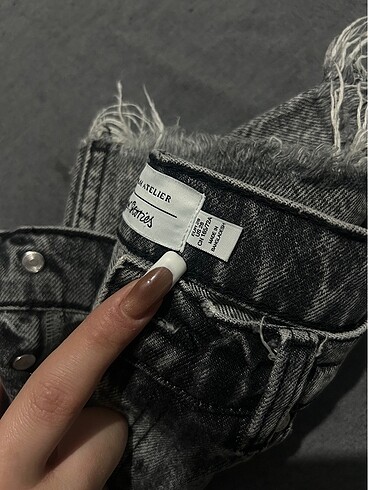 Mom jeans düz paça - Görsel 2