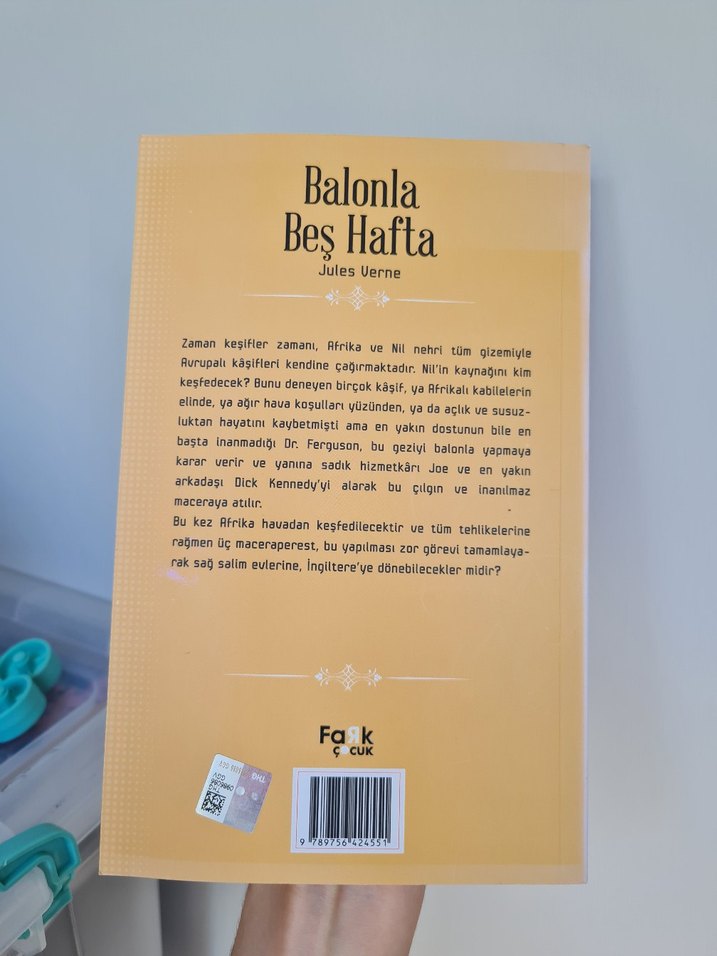 Balonla Beş Hafta - Jules Verne - Görsel 2