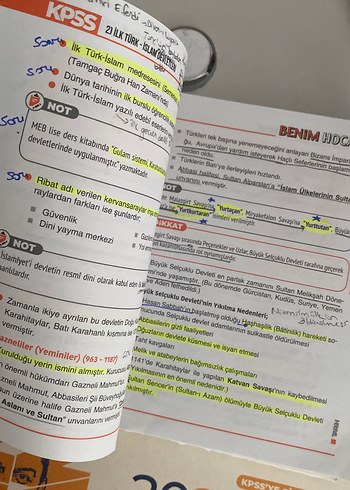 KPSS 2023 Tarih Ders Notları - Benim Hocam