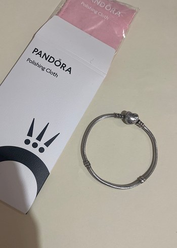 Pandora Kadın Bileklik ve Temizleme Bezi - Görsel 2