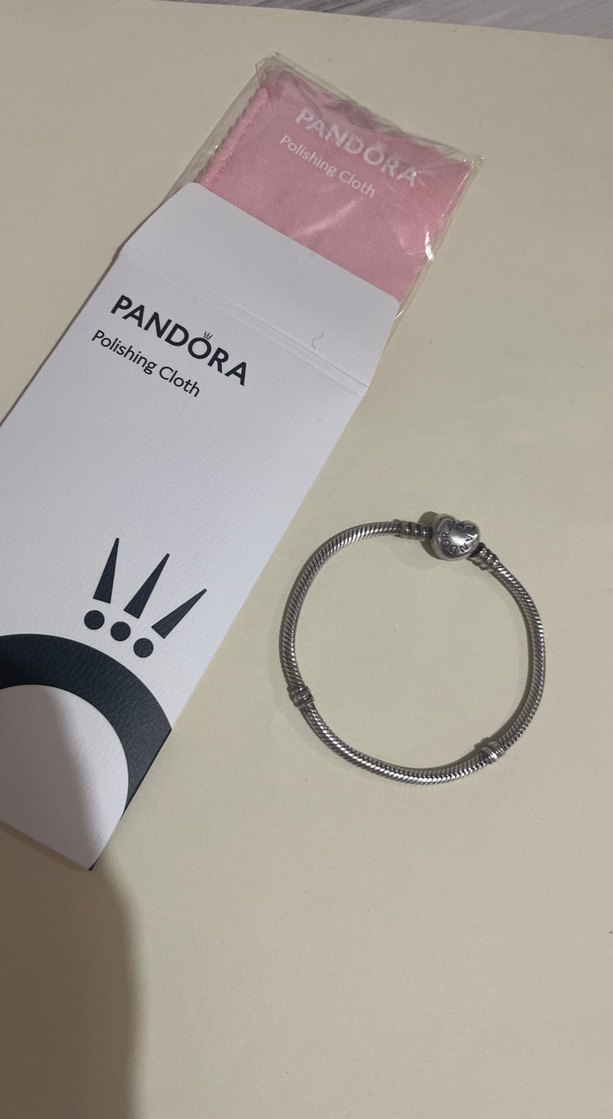 Pandora Kadın Bileklik ve Temizleme Bezi - Görsel 2