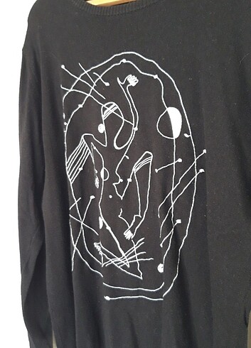 l/xl Beden Siyah sweatshirt