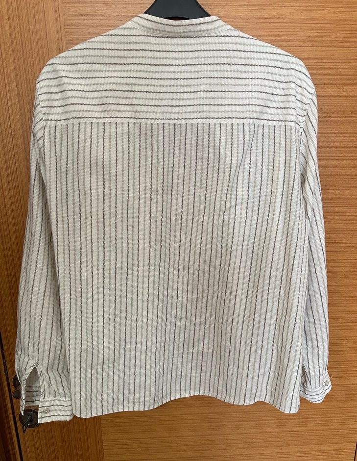 Pull and Bear Erkek Keten Gömlek - Görsel 2