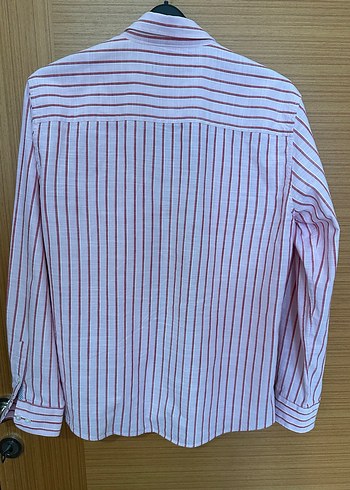 Colıns Pembe Çizgili Erkek Gömlek - Görsel 2