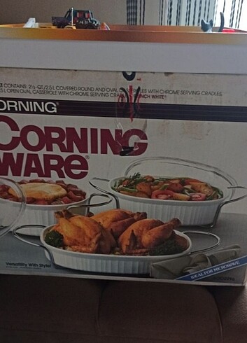  Beden Corning Ware 3lü Tencere Takımı 